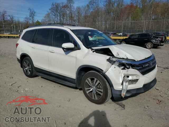 HONDA PILOT 2017 - 5FNYF5H51HB012301