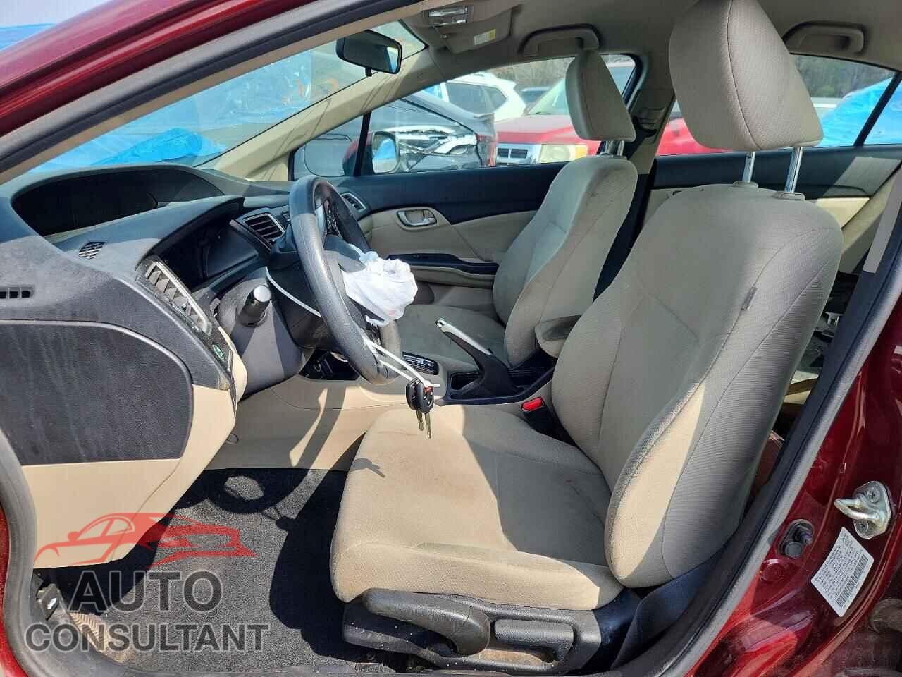 HONDA CIVIC 2013 - 2HGFB2F57DH602450