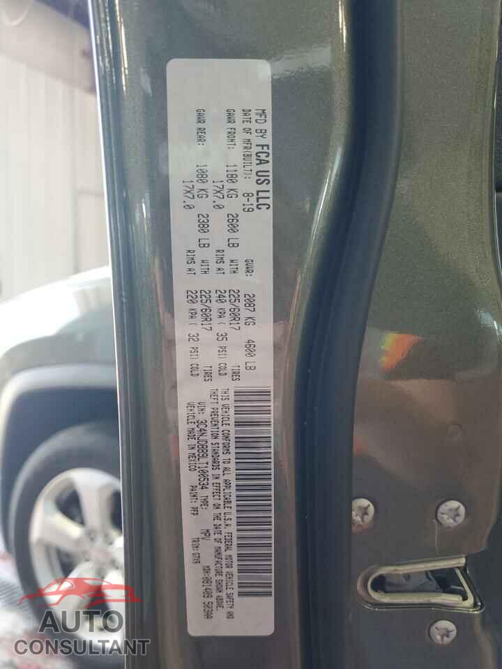 JEEP COMPASS 2020 - 3C4NJDBB9LT100534