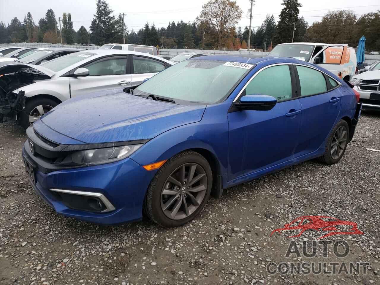 HONDA CIVIC 2021 - 19XFC1F70ME201471