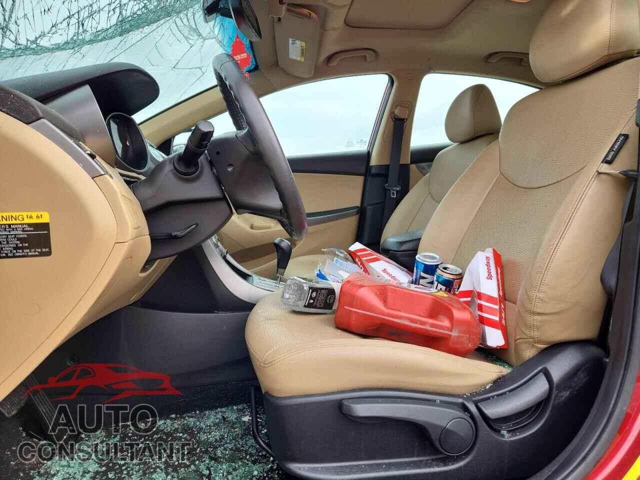 HYUNDAI ELANTRA 2012 - KMHDH4AEXCU467219