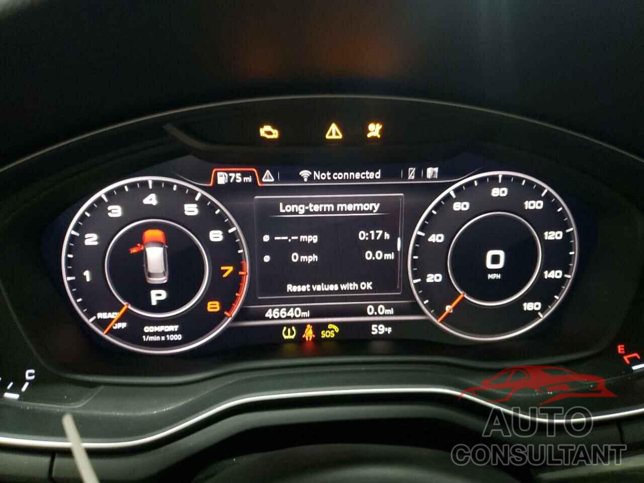 AUDI A4 2018 - WA18NAF48JA084627
