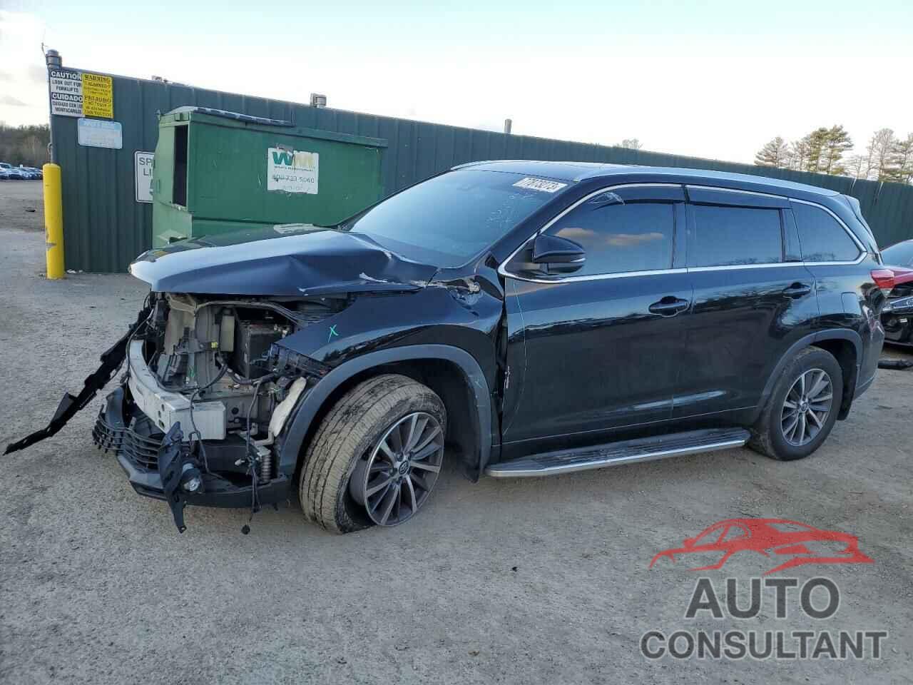 TOYOTA HIGHLANDER 2018 - 5TDJZRFH3JS874014