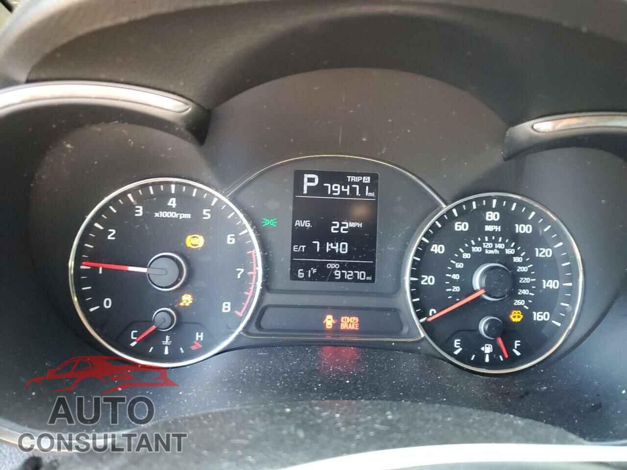 KIA FORTE 2017 - 3KPFK4A75HE054551