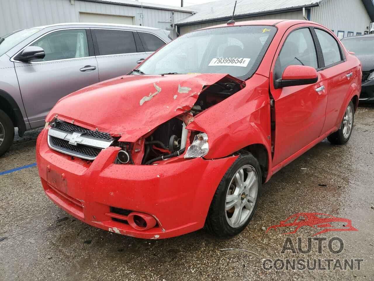 CHEVROLET AVEO 2009 - KL1TG56E59B669785