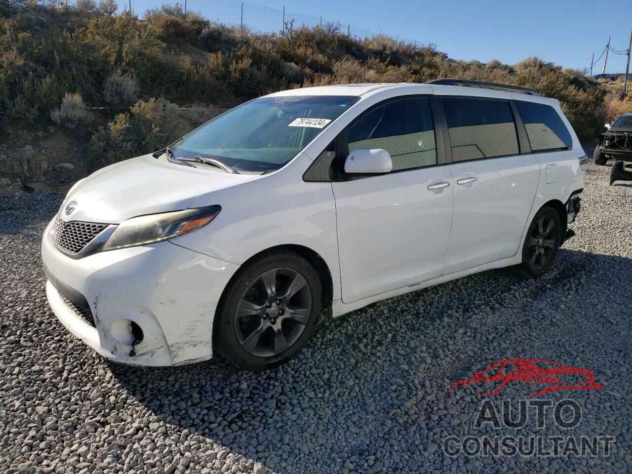 TOYOTA SIENNA 2016 - 5TDXK3DC5GS734980