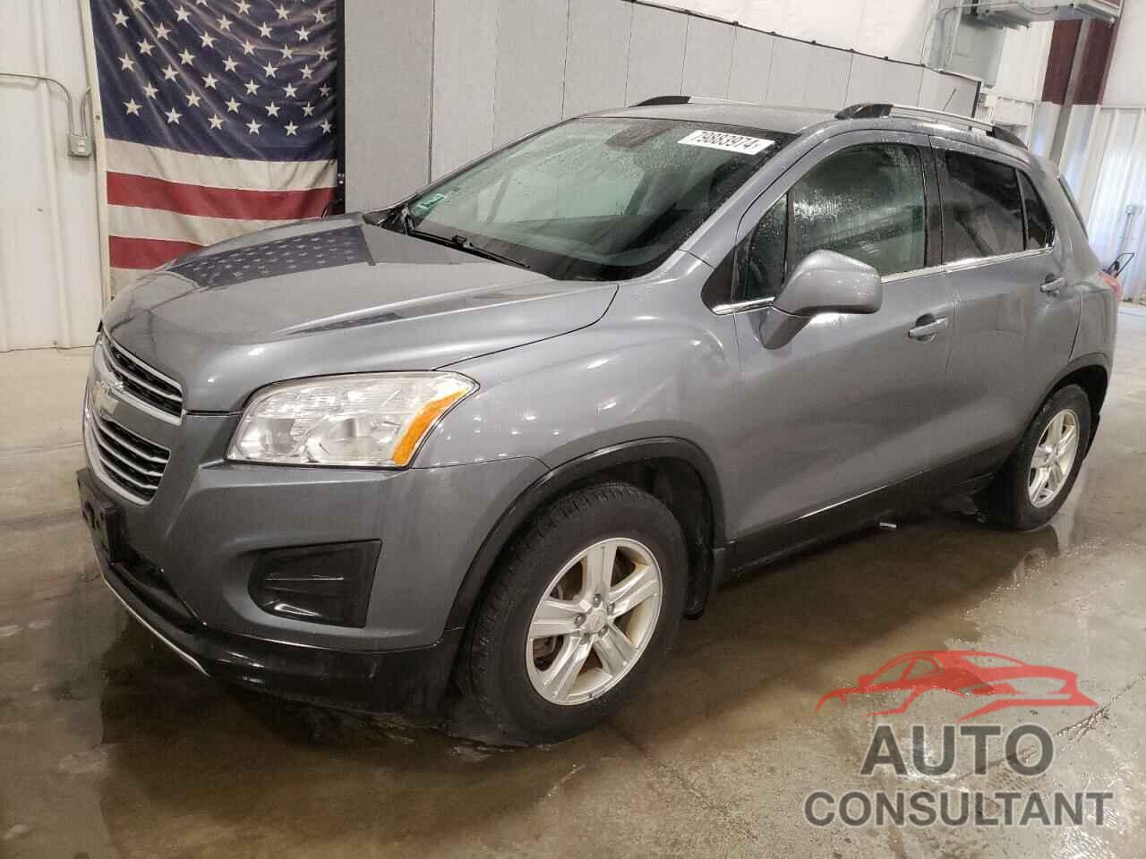 CHEVROLET TRAX 2015 - KL7CJRSB3FB087089