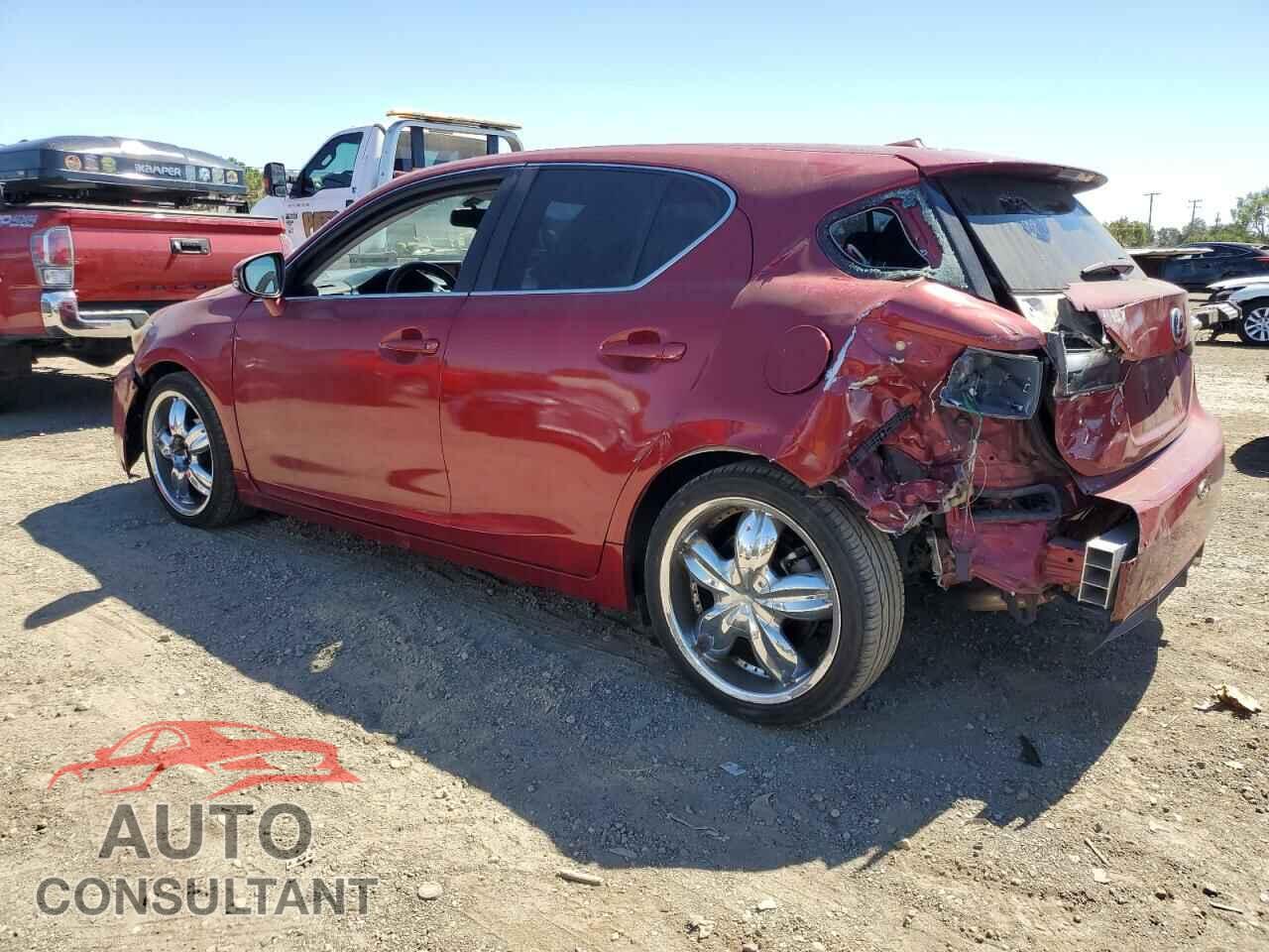 LEXUS CT 200 2011 - JTHKD5BH8B2022962