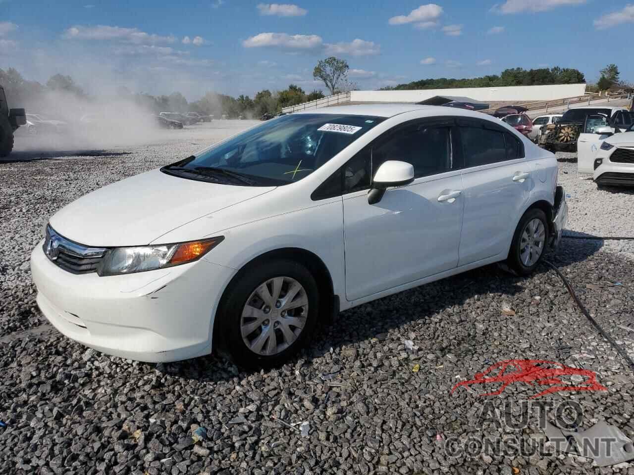 HONDA CIVIC 2012 - 19XFB2F52CE095773