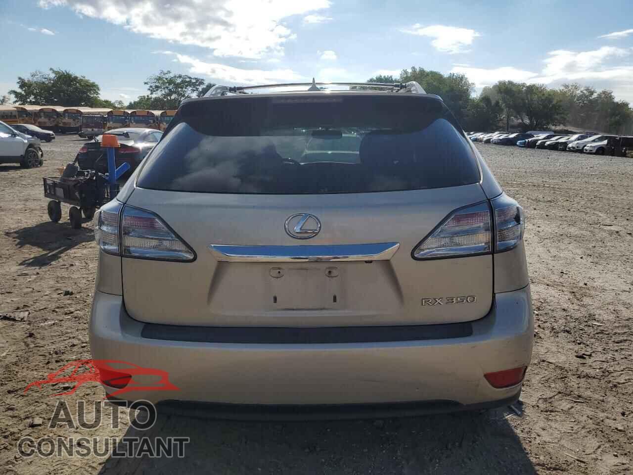 LEXUS RX350 2011 - 2T2BK1BA8BC102228