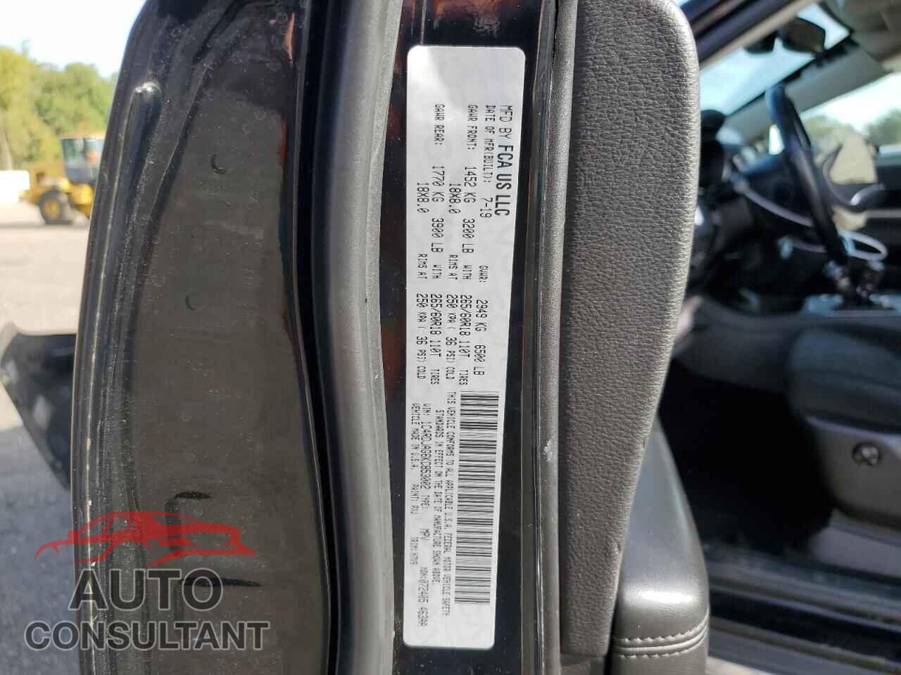 DODGE DURANGO 2019 - 1C4RDJAG6KC853002
