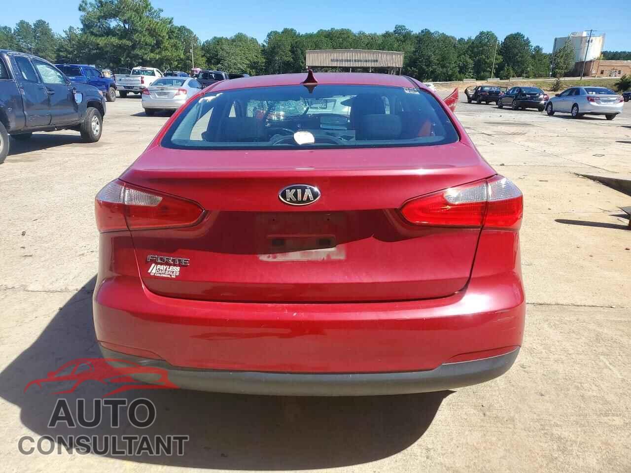KIA FORTE 2016 - KNAFK4A66G5457761
