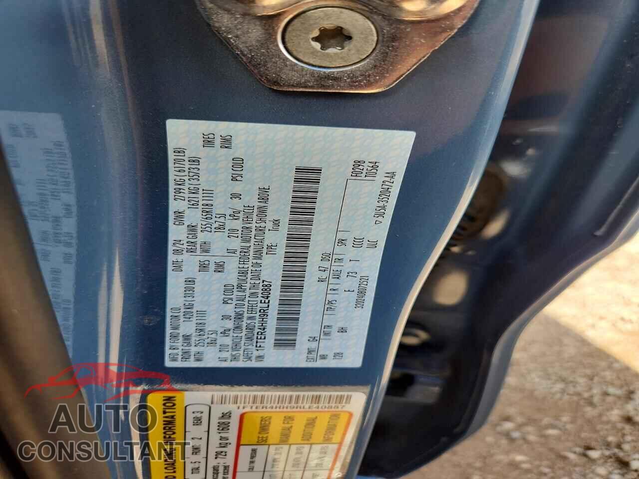 FORD RANGER 2024 - 1FTER4HH9RLE40887