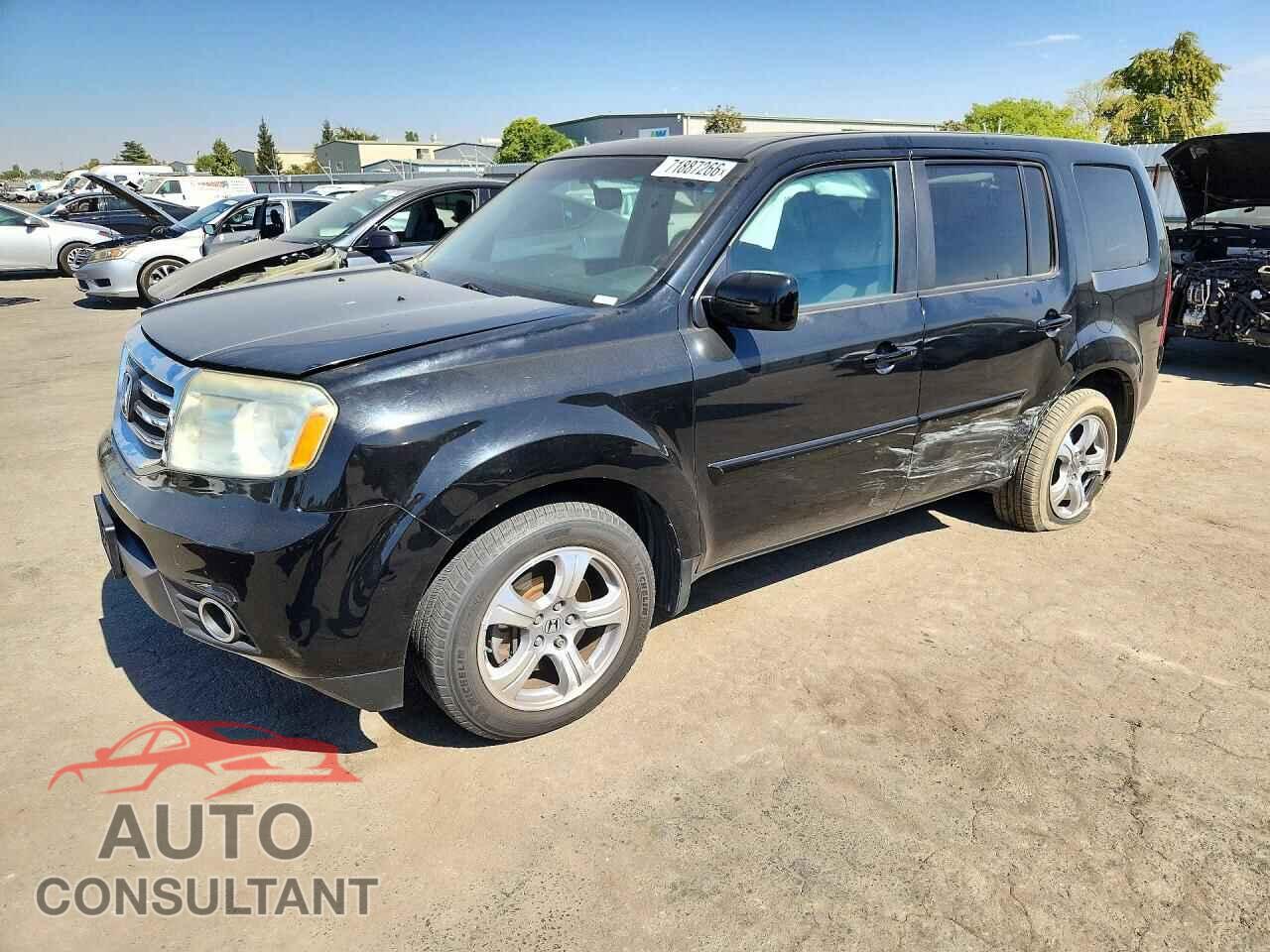 HONDA PILOT 2013 - 5FNYF4H78DB013449