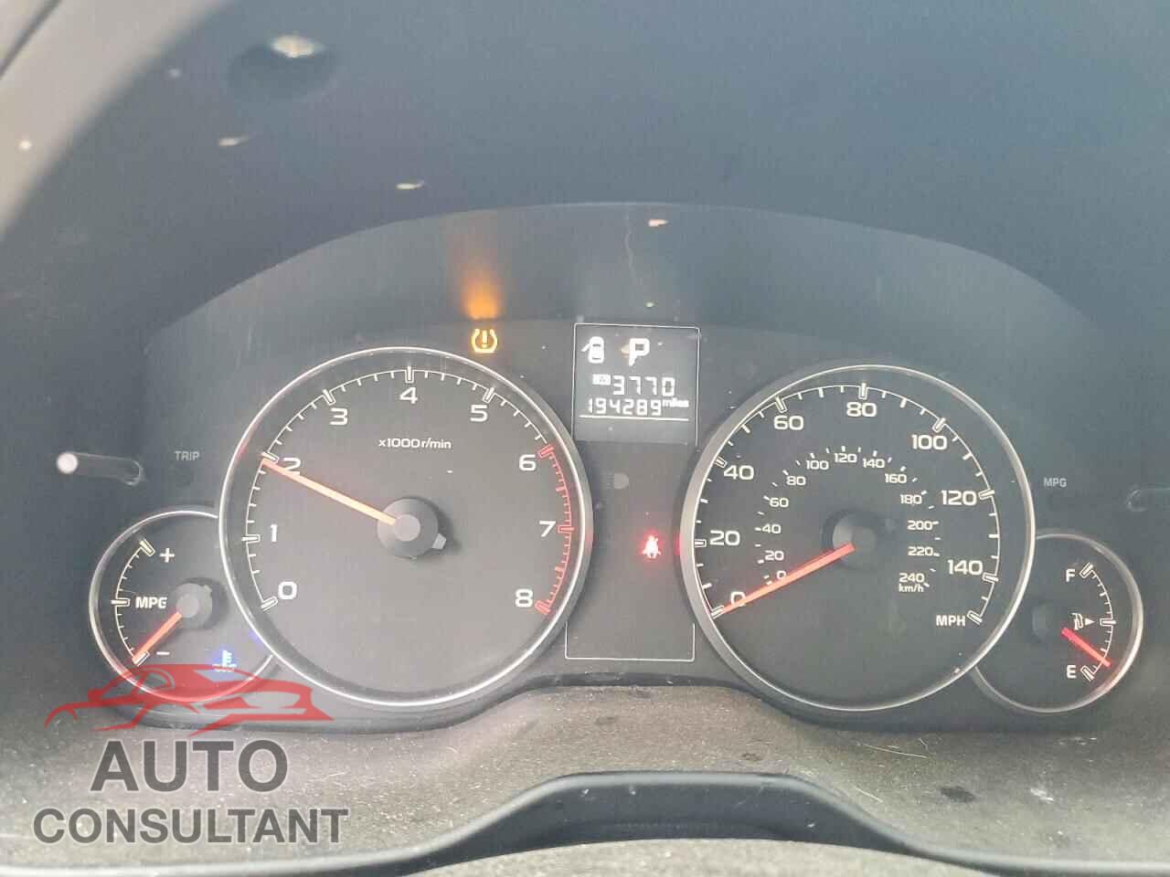 SUBARU OUTBACK 2014 - 4S4BRBCC7E3241121