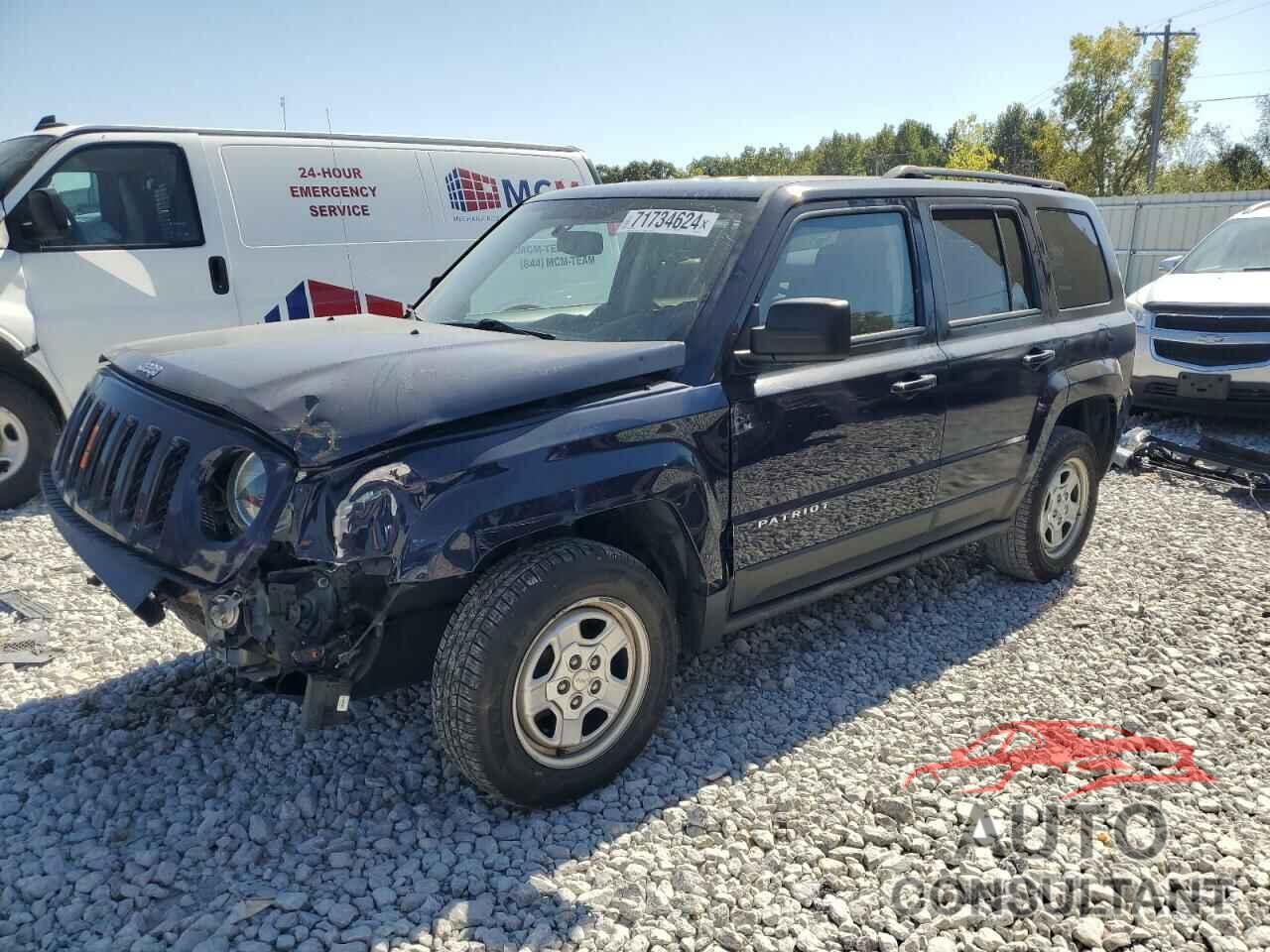 JEEP PATRIOT 2016 - 1C4NJRBB7GD594921