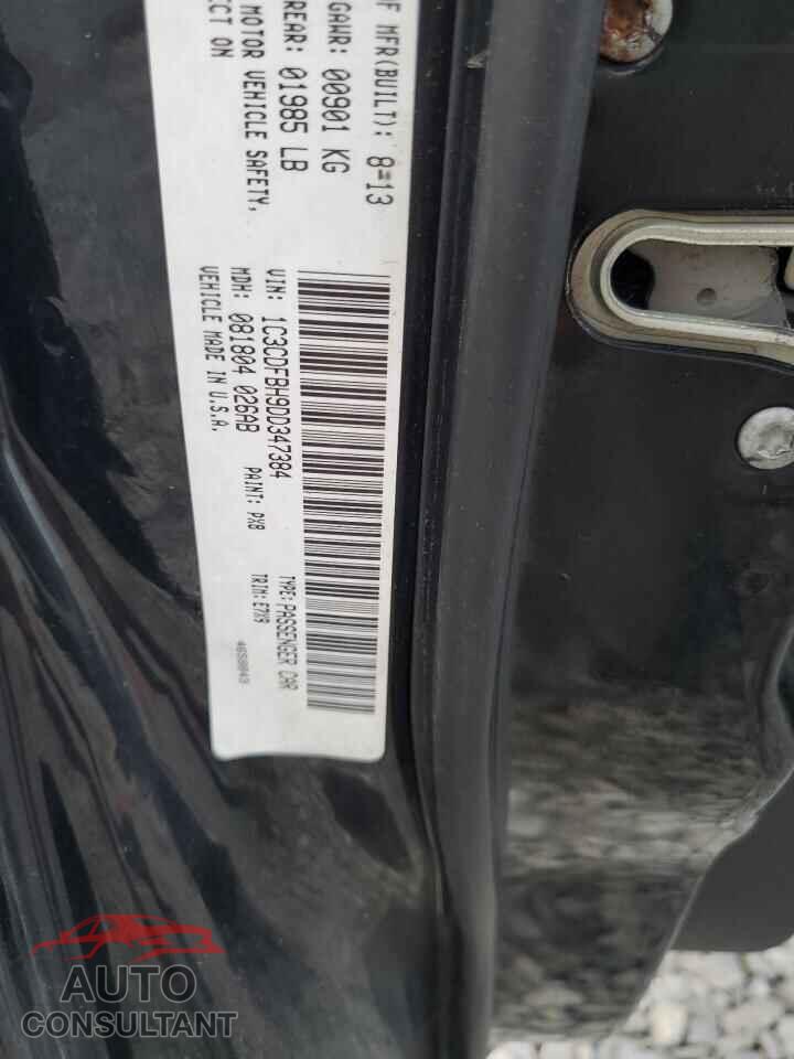 DODGE DART 2013 - 1C3CDFBH9DD347384