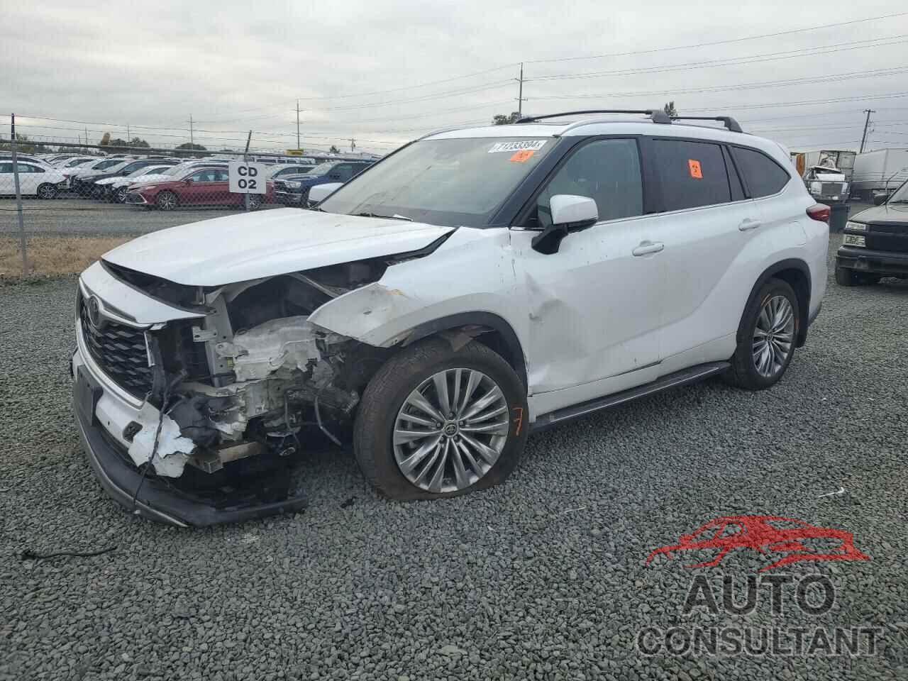 TOYOTA HIGHLANDER 2022 - 5TDFZRBH5NS196044