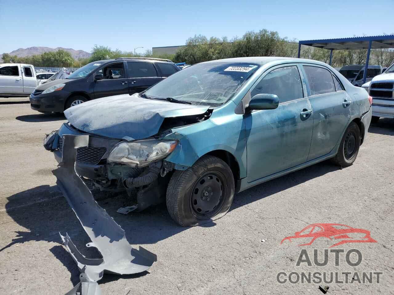 TOYOTA COROLLA 2010 - 1NXBU4EE2AZ197607