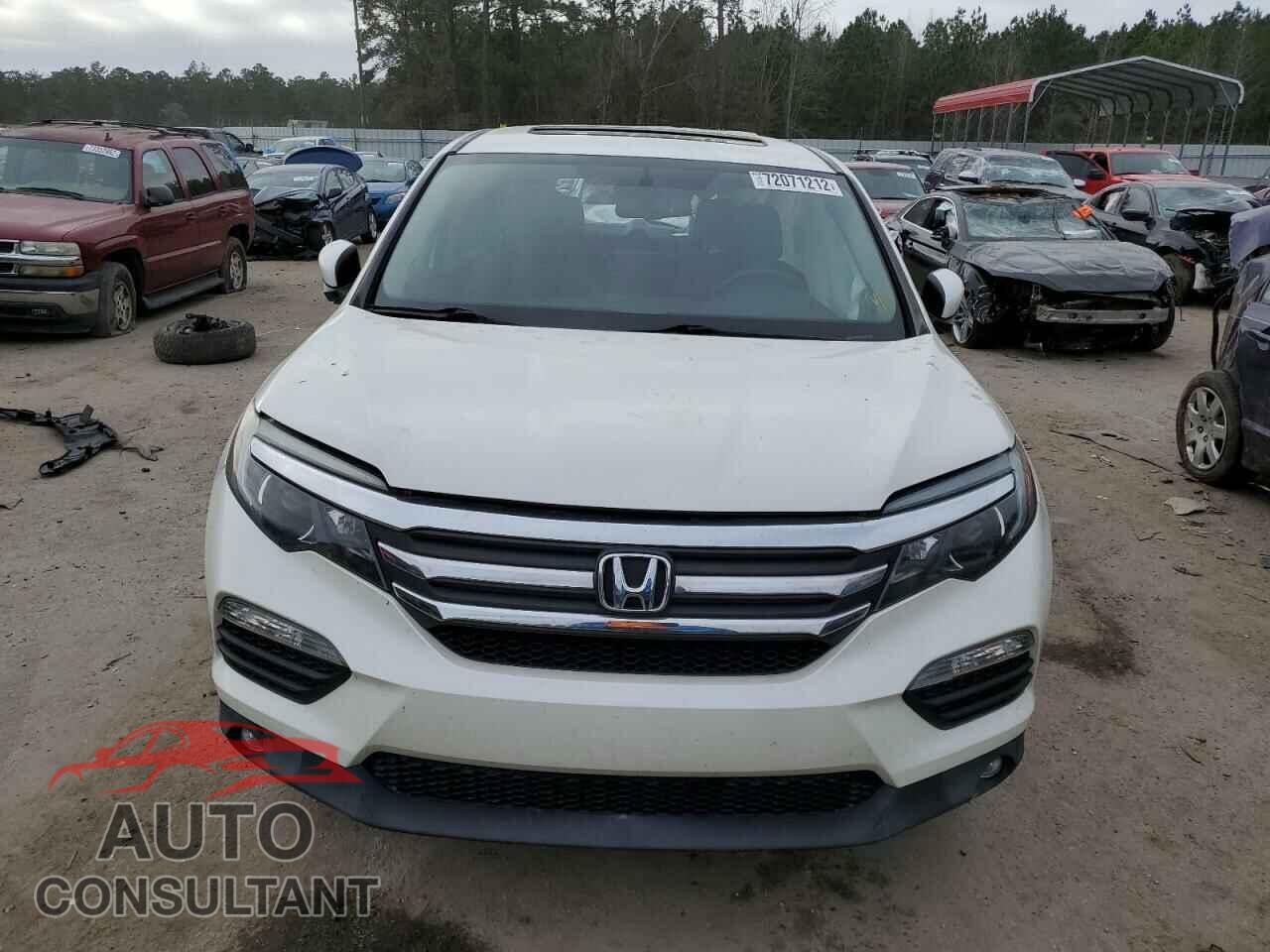 HONDA PILOT 2017 - 5FNYF5H54HB014706