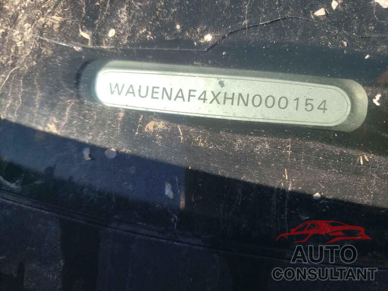 AUDI A4 2017 - WAUENAF4XHN000154