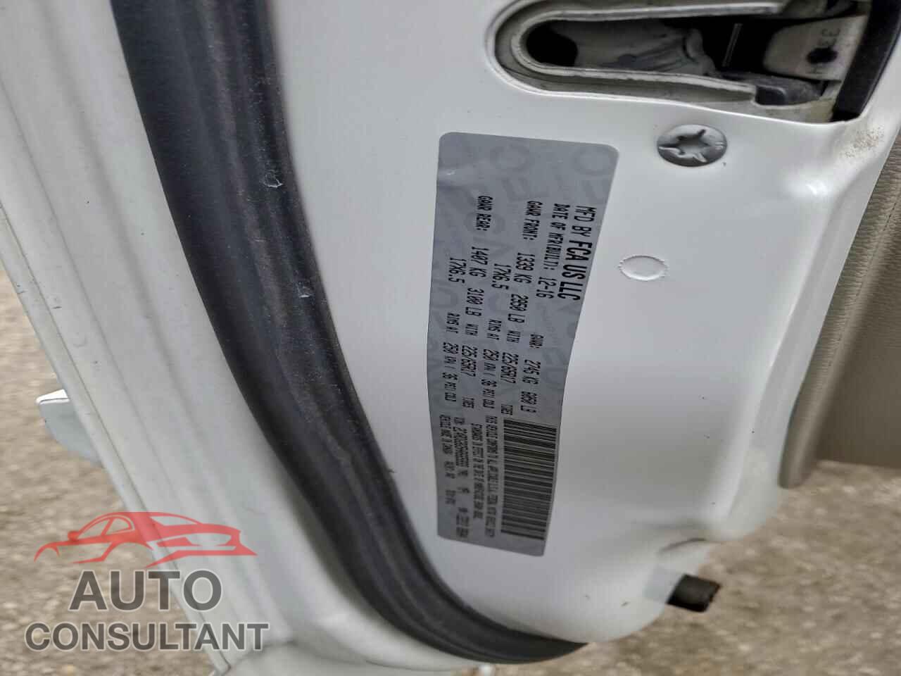 DODGE CARAVAN 2017 - 2C4RDGBG5HR665833