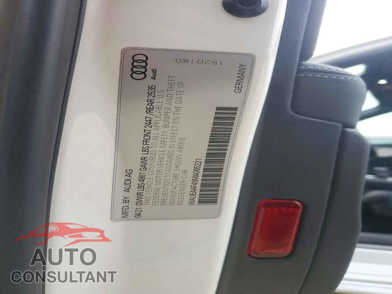 AUDI A4 2021 - WAUEAAF49MA065221