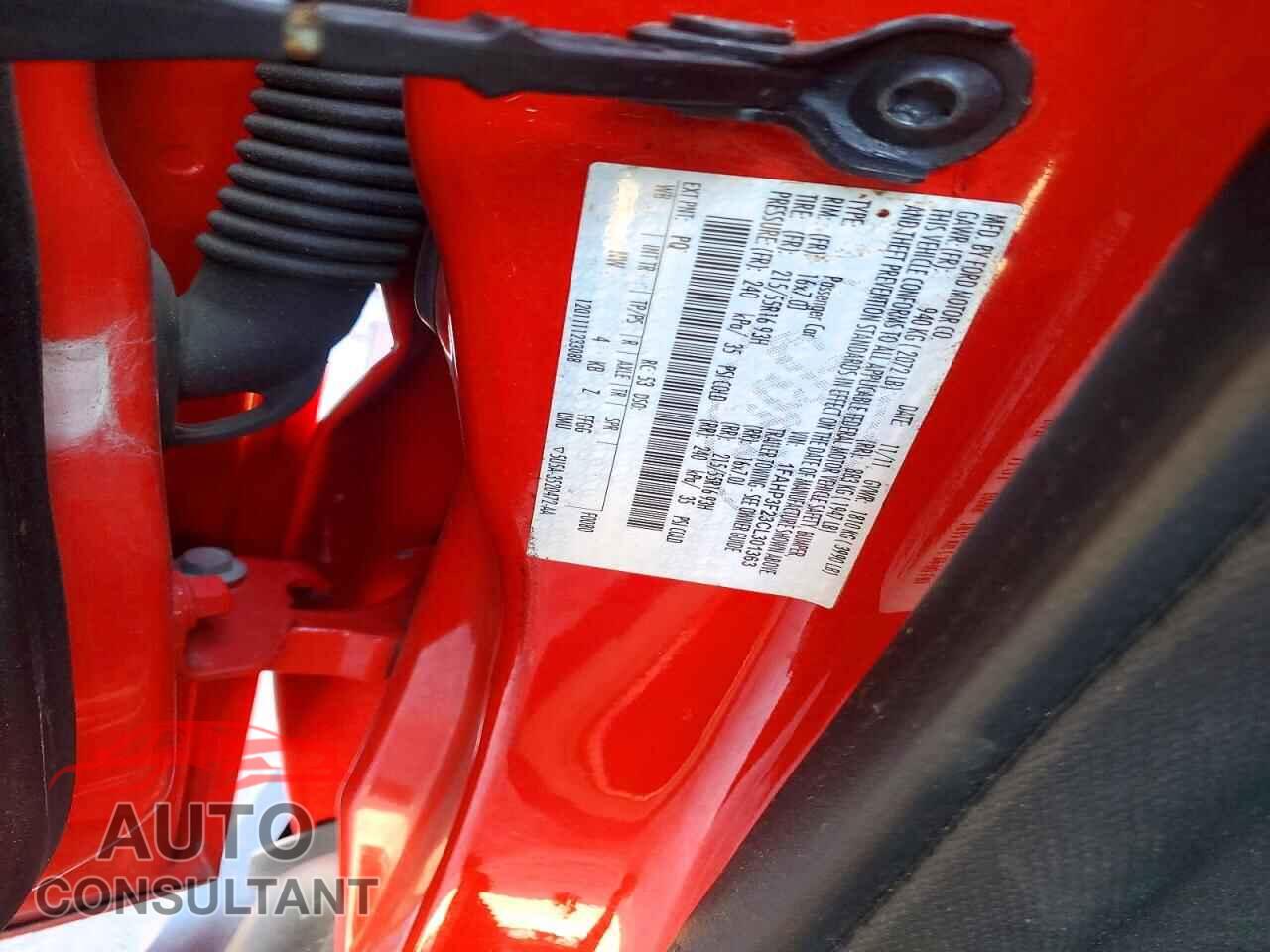 FORD FOCUS 2012 - 1FAHP3F23CL301363