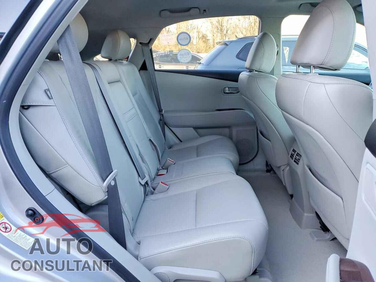 LEXUS RX350 2011 - 2T2BK1BA1BC120764
