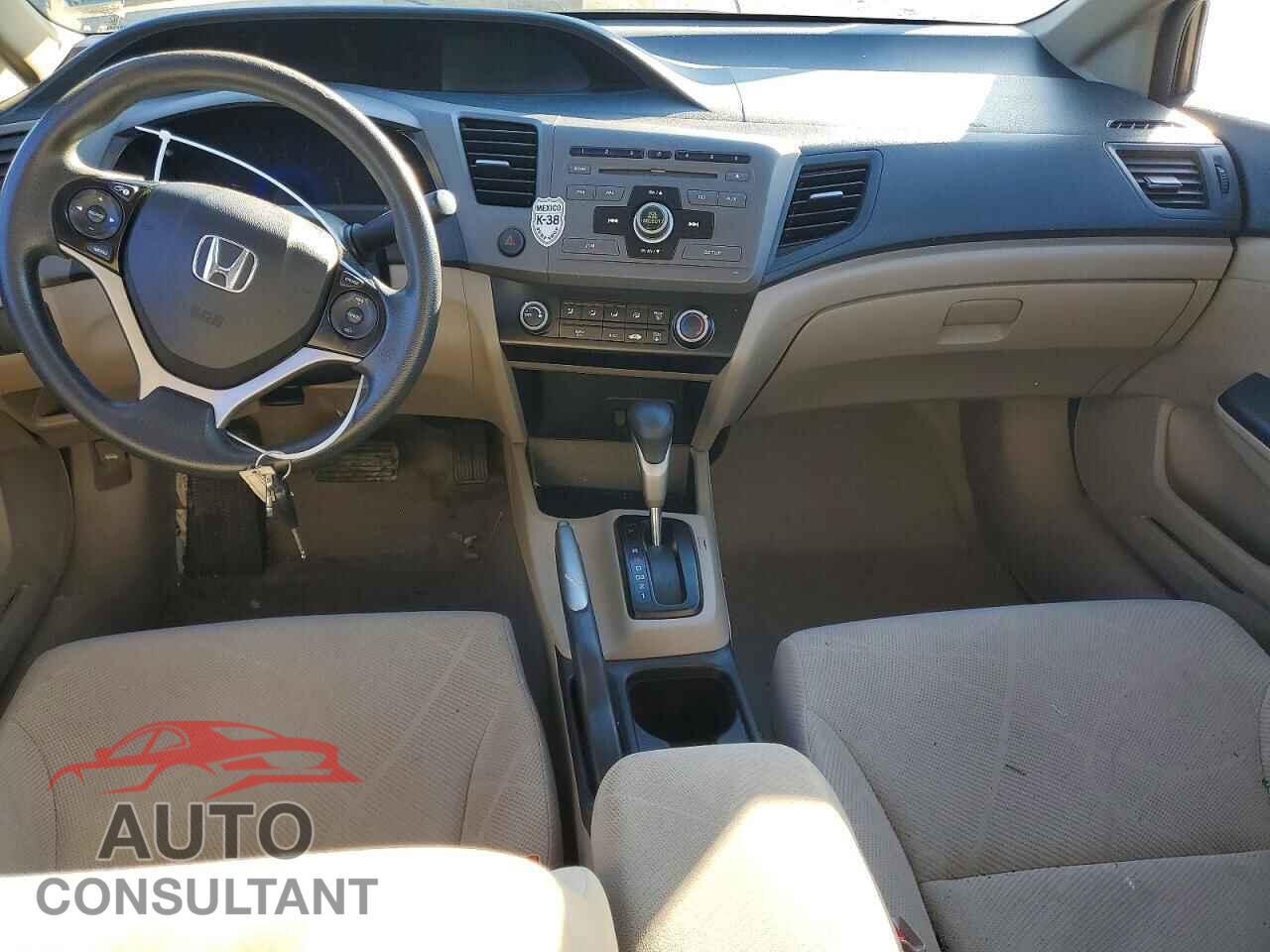 HONDA CIVIC 2012 - 2HGFB2F57CH610305