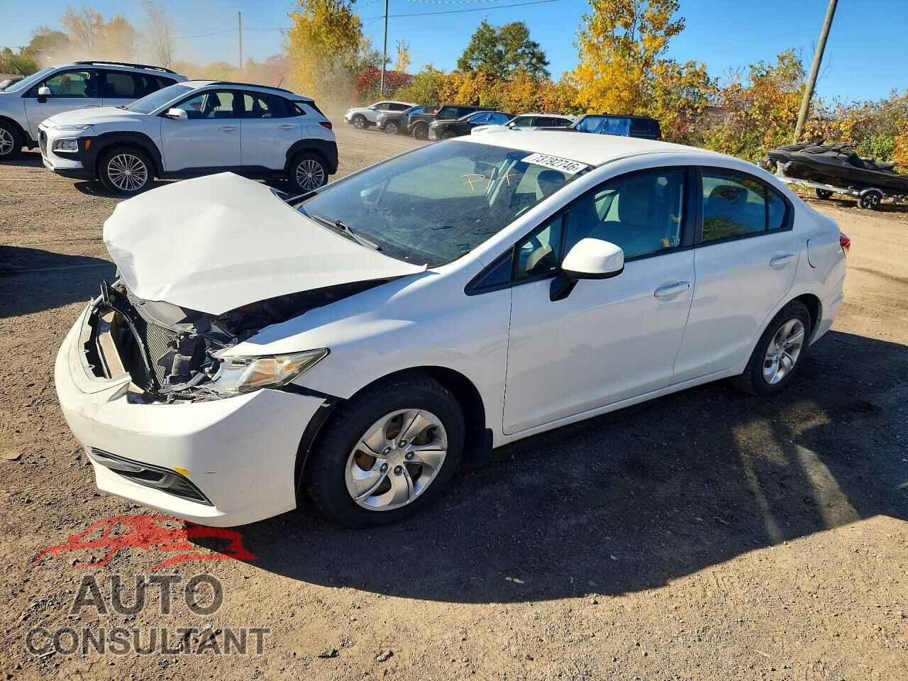 HONDA CIVIC 2013 - 2HGFB2F47DH030576