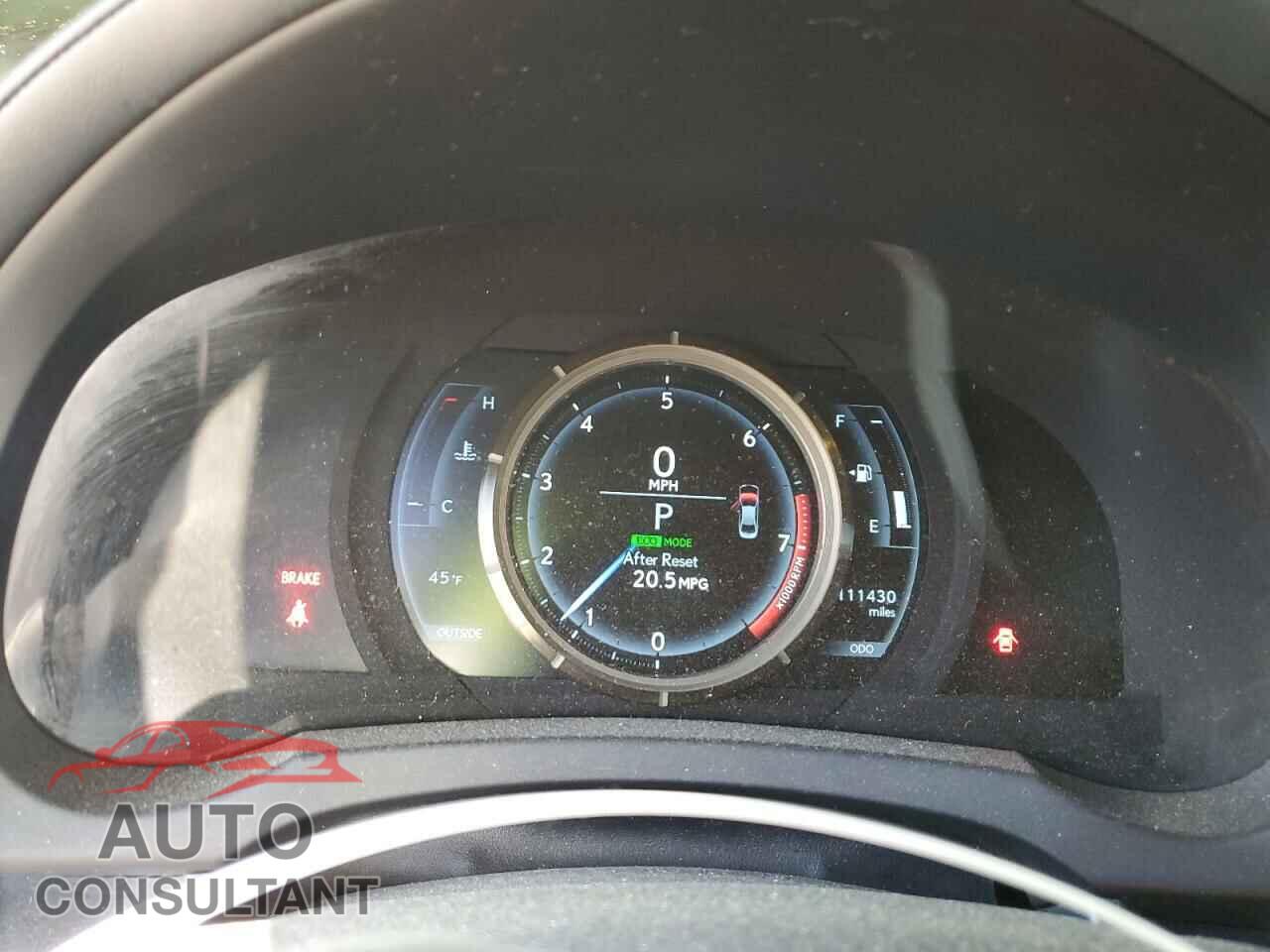 LEXUS IS 2014 - JTHBF1D23E5027551