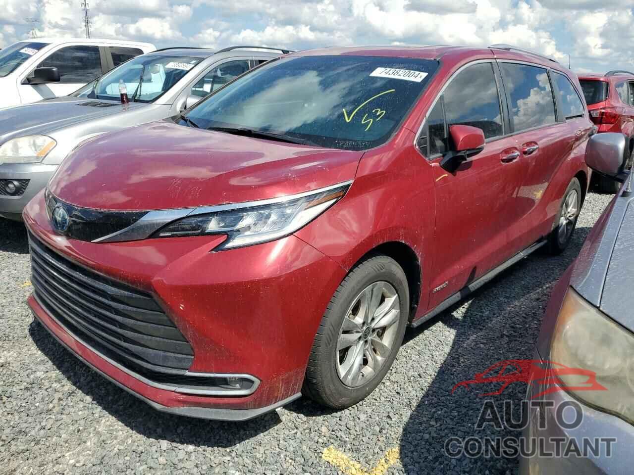 TOYOTA SIENNA 2021 - 5TDZRKEC6MS033308