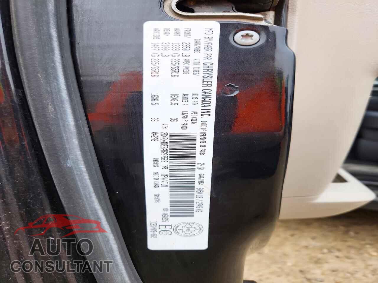 DODGE CARAVAN 2010 - 2D4RN4DE6AR237589