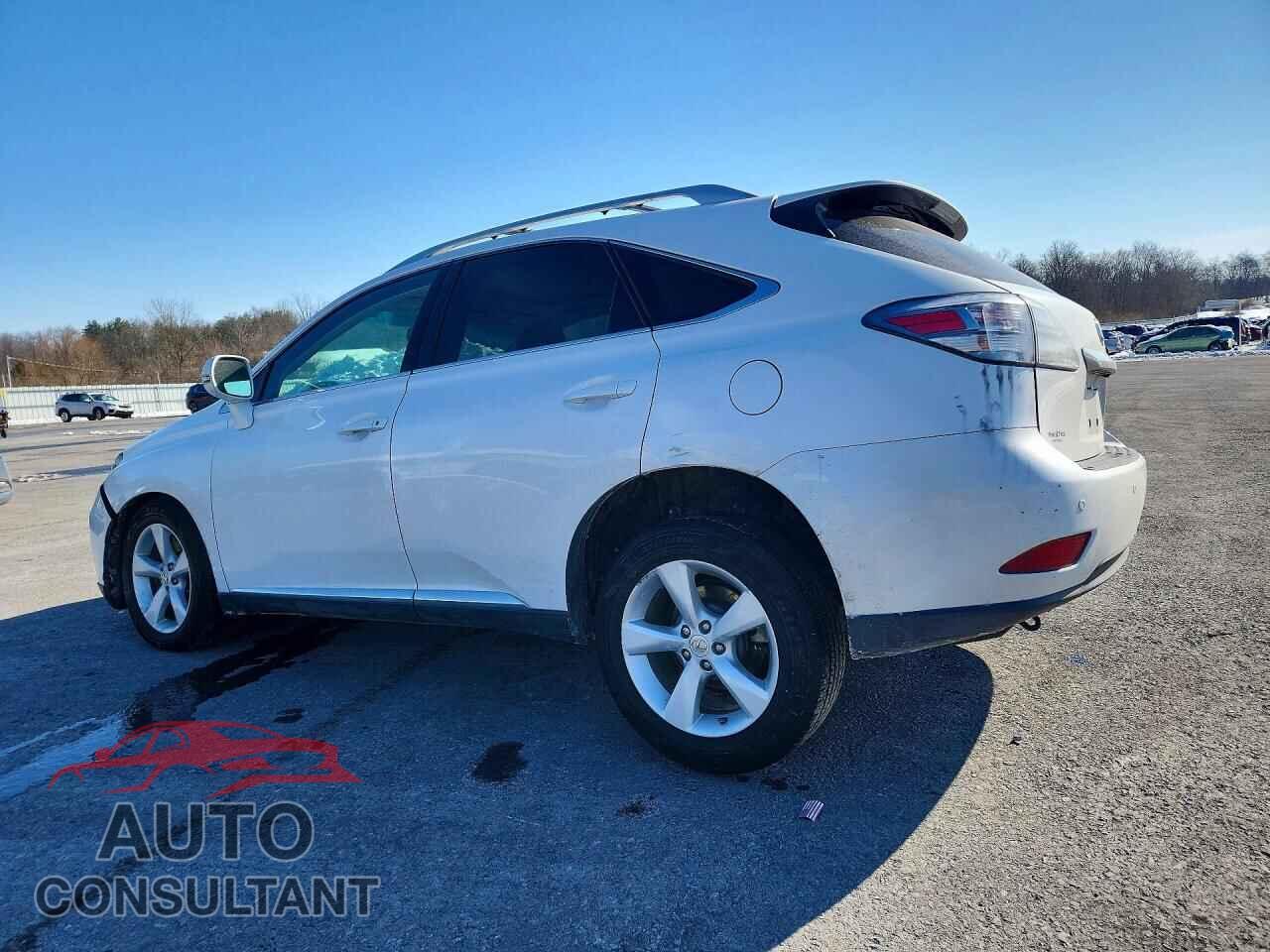 LEXUS RX350 2012 - 2T2BK1BA4CC138788