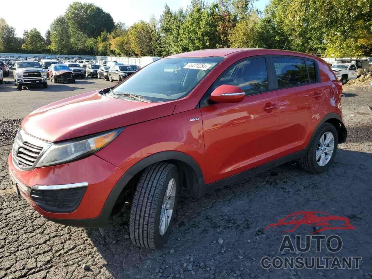 KIA SPORTAGE 2013 - KNDPBCA23D7383987