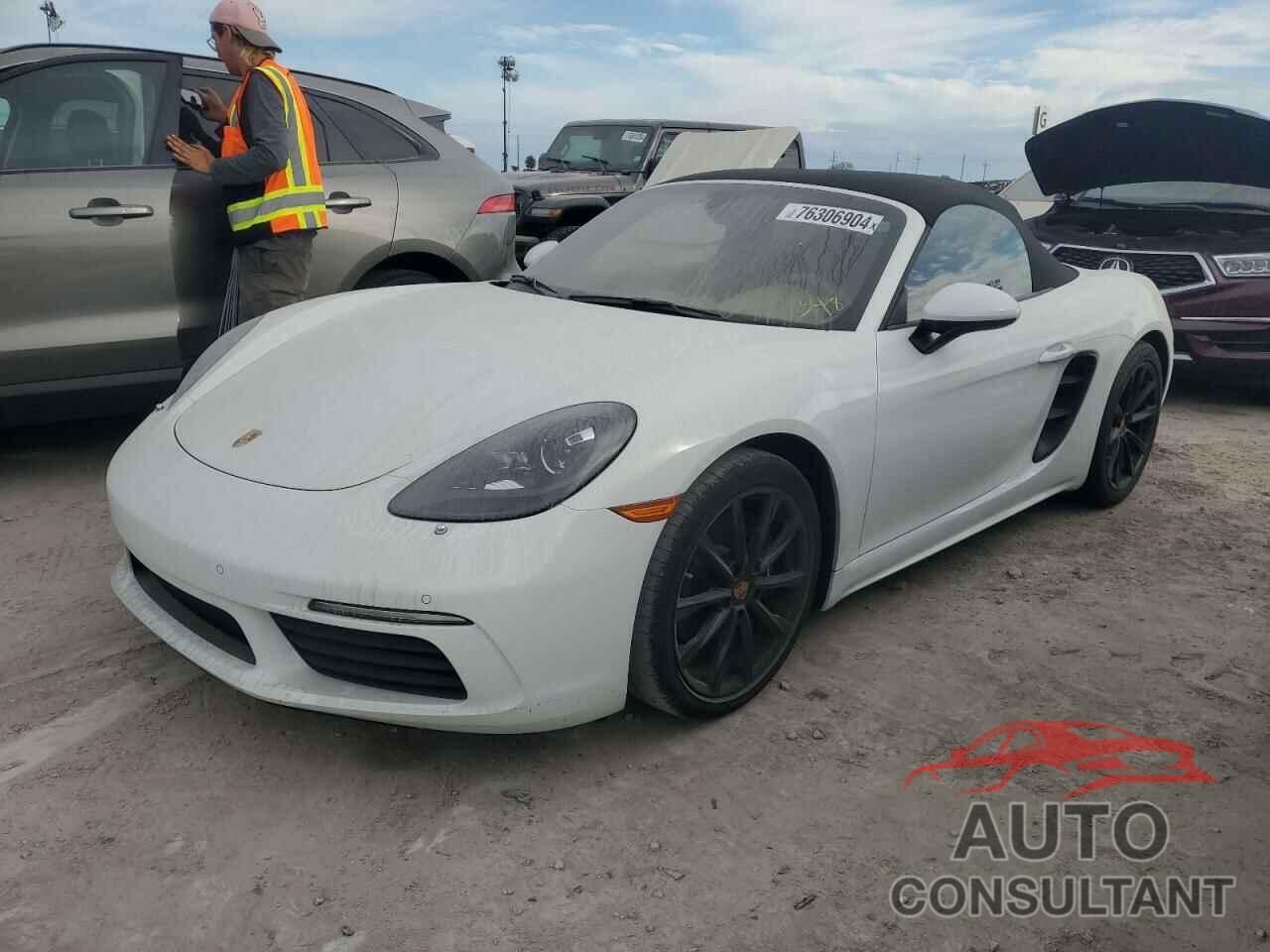 PORSCHE BOXSTER 2017 - WP0CA2A86HS220141