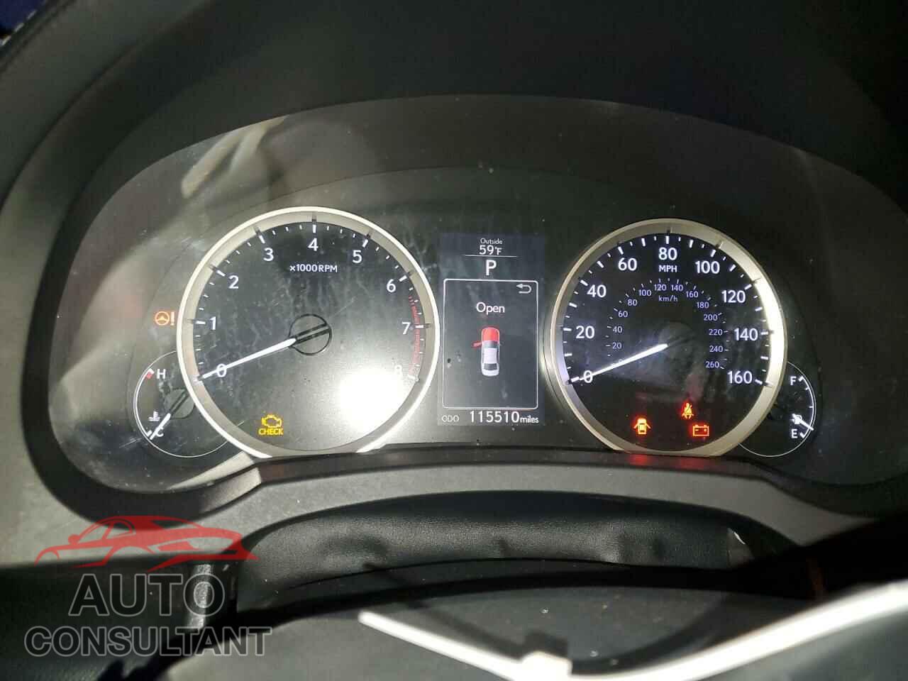 LEXUS IS 2015 - JTHBF1D28F5043620