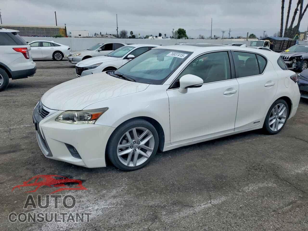 LEXUS CT 200 2014 - JTHKD5BH1E2197834