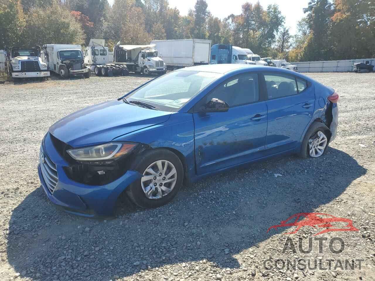 HYUNDAI ELANTRA 2018 - 5NPD74LFXJH353726