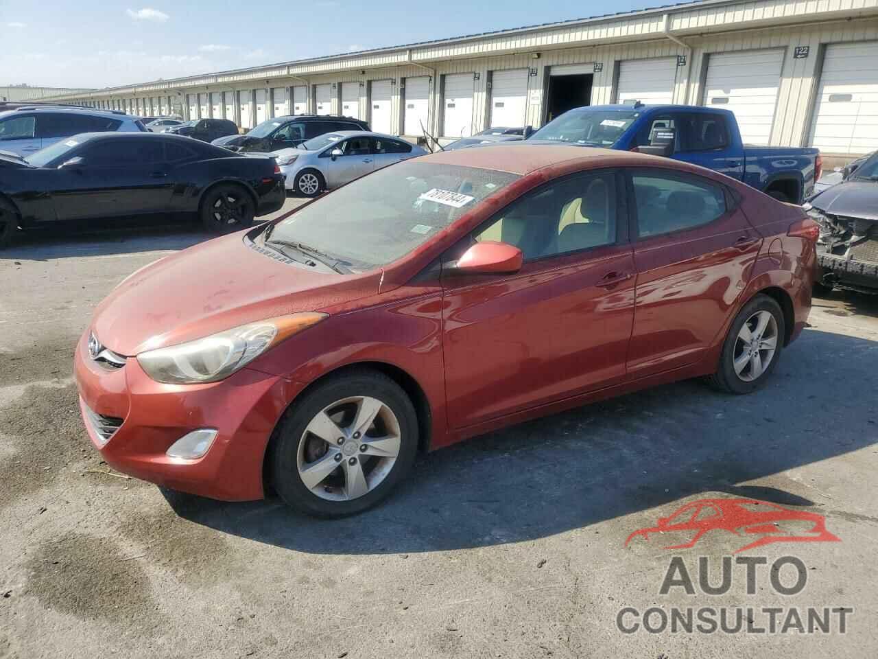 HYUNDAI ELANTRA 2013 - KMHDH4AE8DU489785