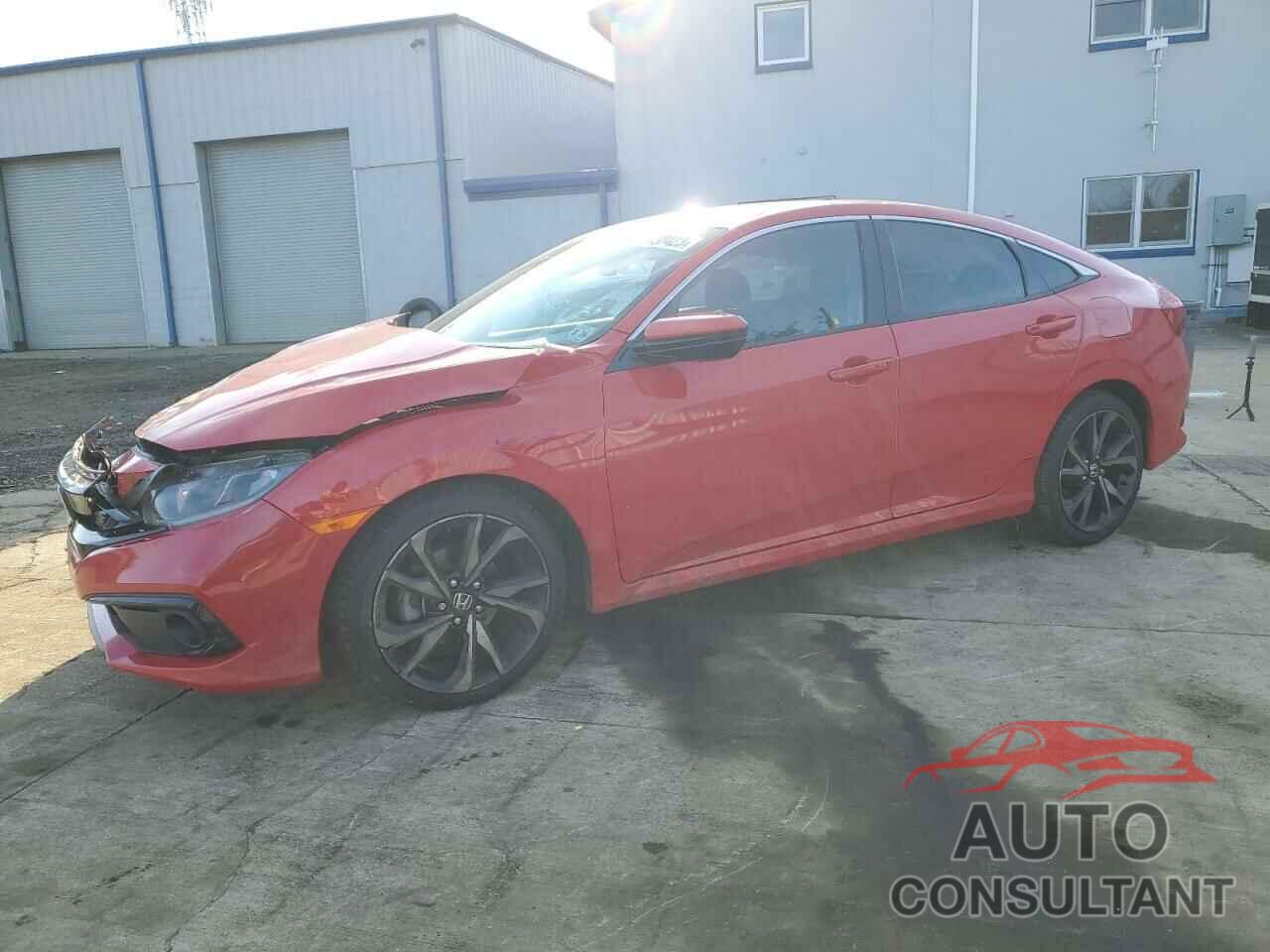 HONDA CIVIC 2019 - 2HGFC2F82KH536314