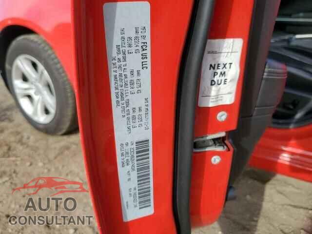 DODGE CHARGER 2019 - 2C3CDXBG2KH748305