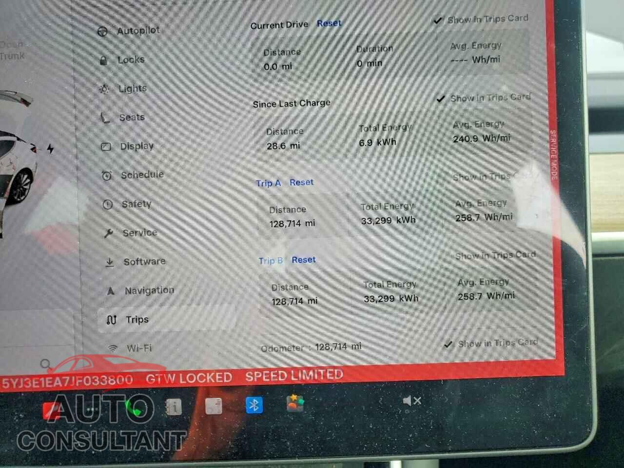 TESLA MODEL 3 2018 - 5YJ3E1EA7JF033800