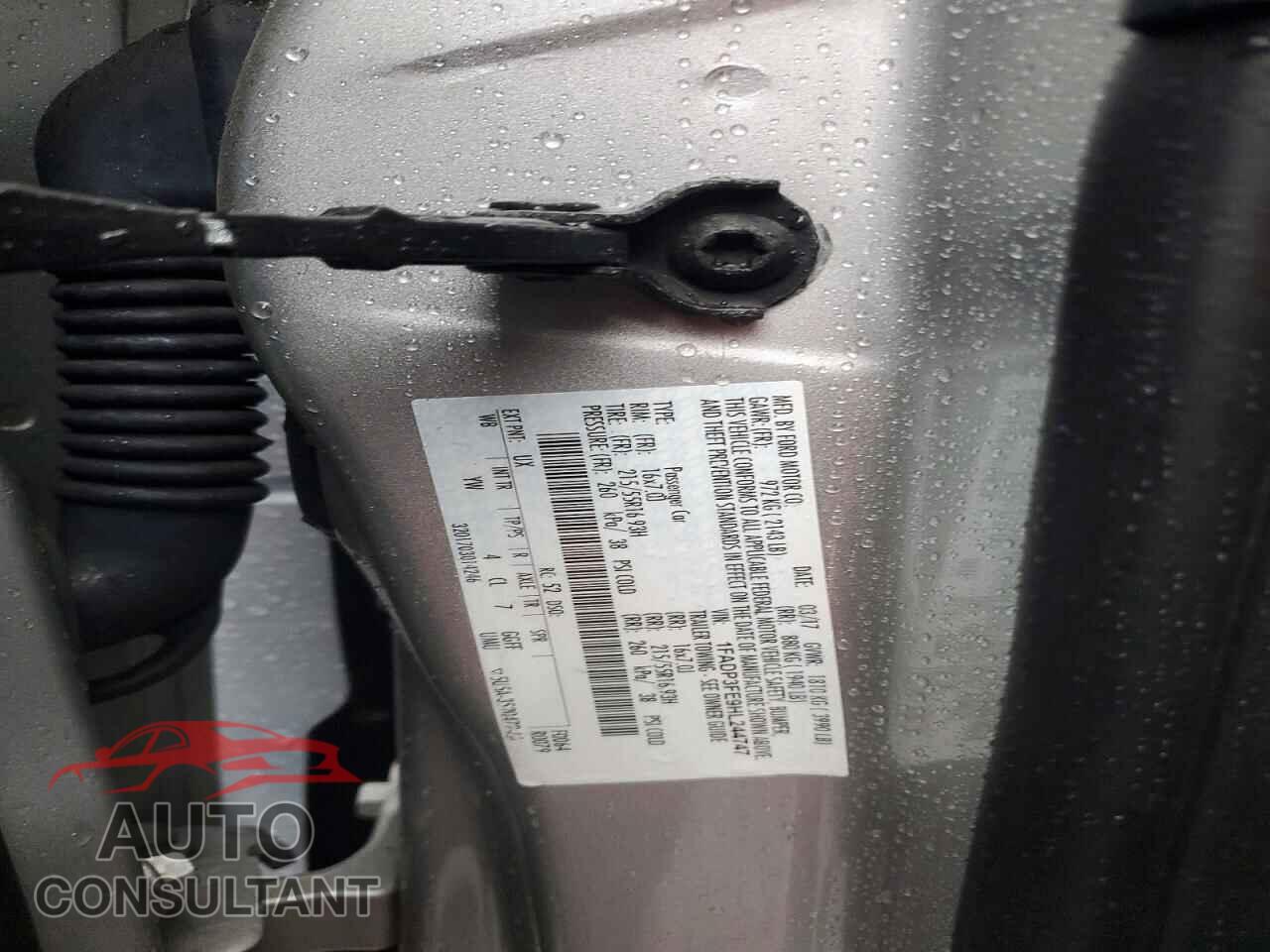 FORD FOCUS 2017 - 1FADP3FE9HL244747
