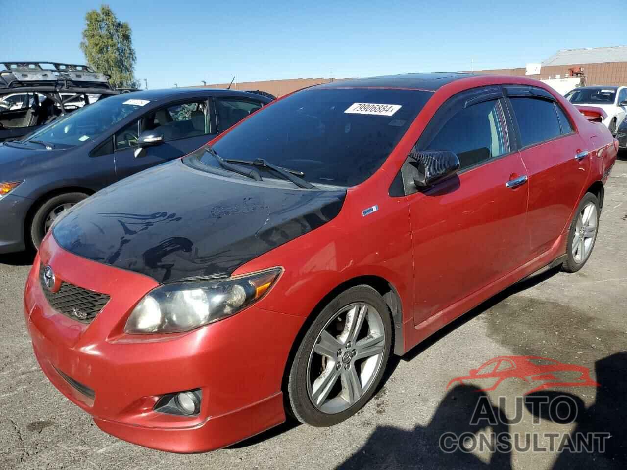 TOYOTA COROLLA 2010 - 2T1BE4EE2AC031621