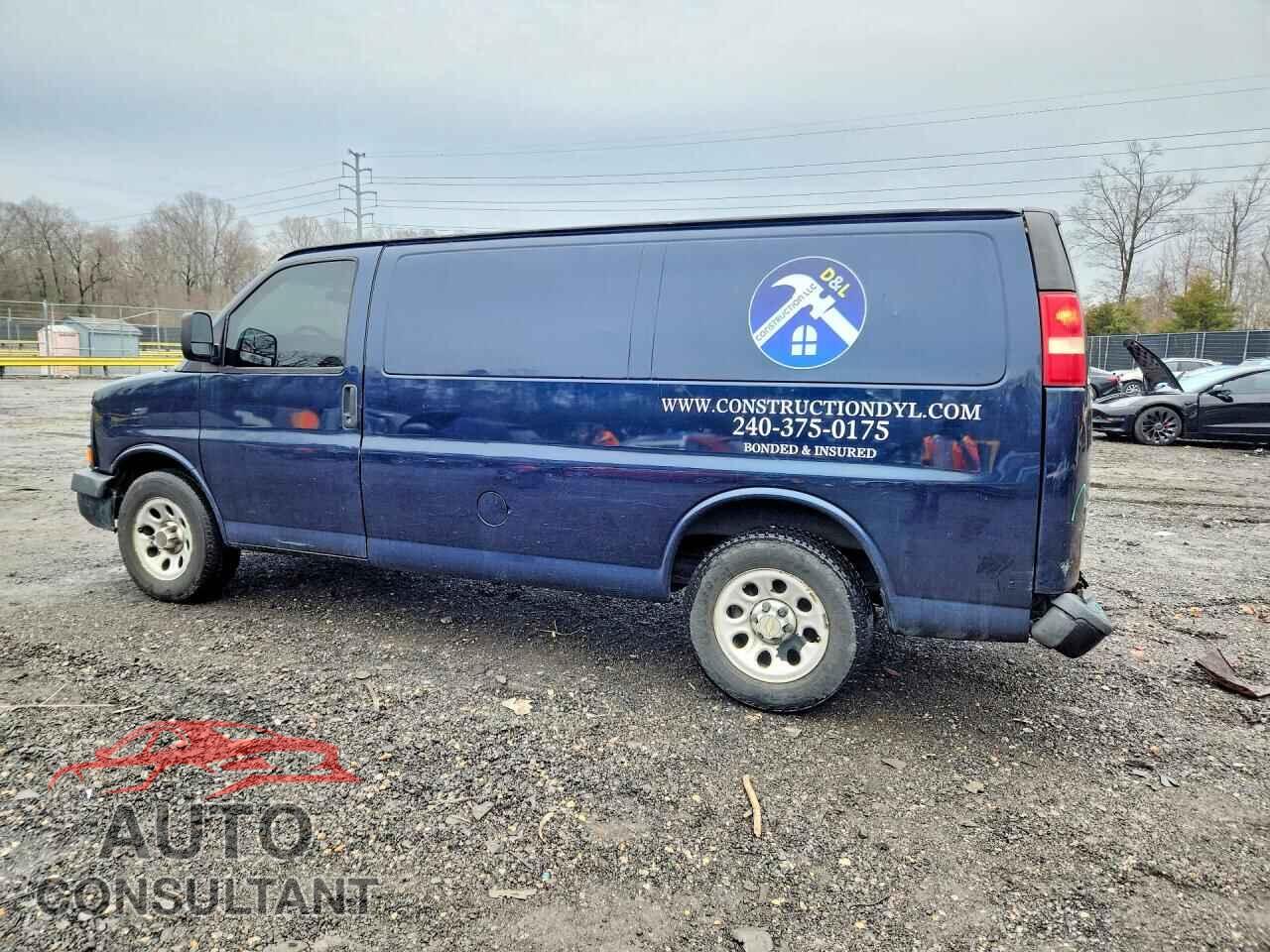 CHEVROLET EXPRESS G1500 2011 - 1GCSGAF40B1148456