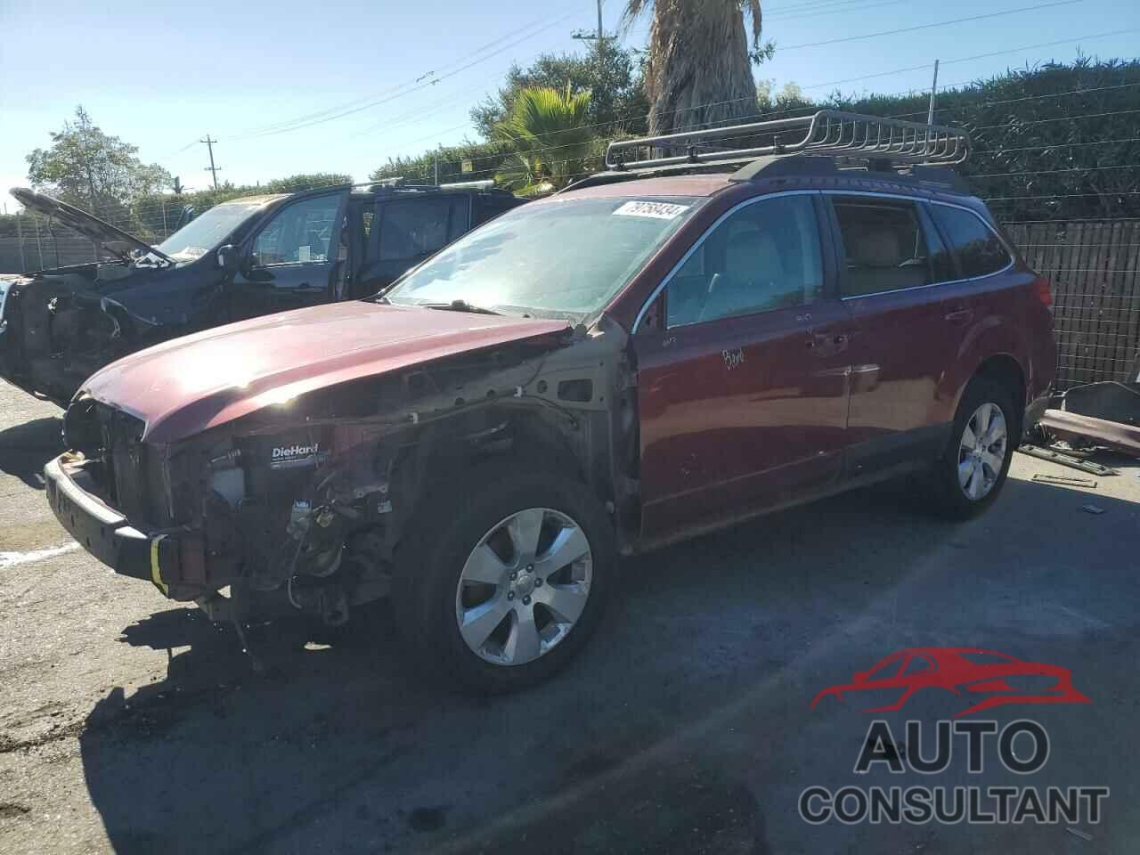 SUBARU OUTBACK 2011 - 4S4BRBHC0B1322333