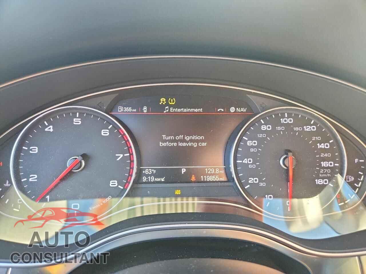 AUDI A6 2013 - WAUGFAFC3DN076340