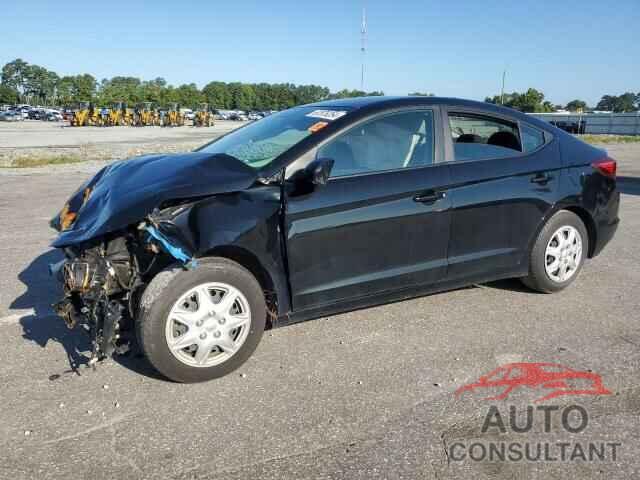 HYUNDAI ELANTRA 2019 - KMHD74LF2KU824089